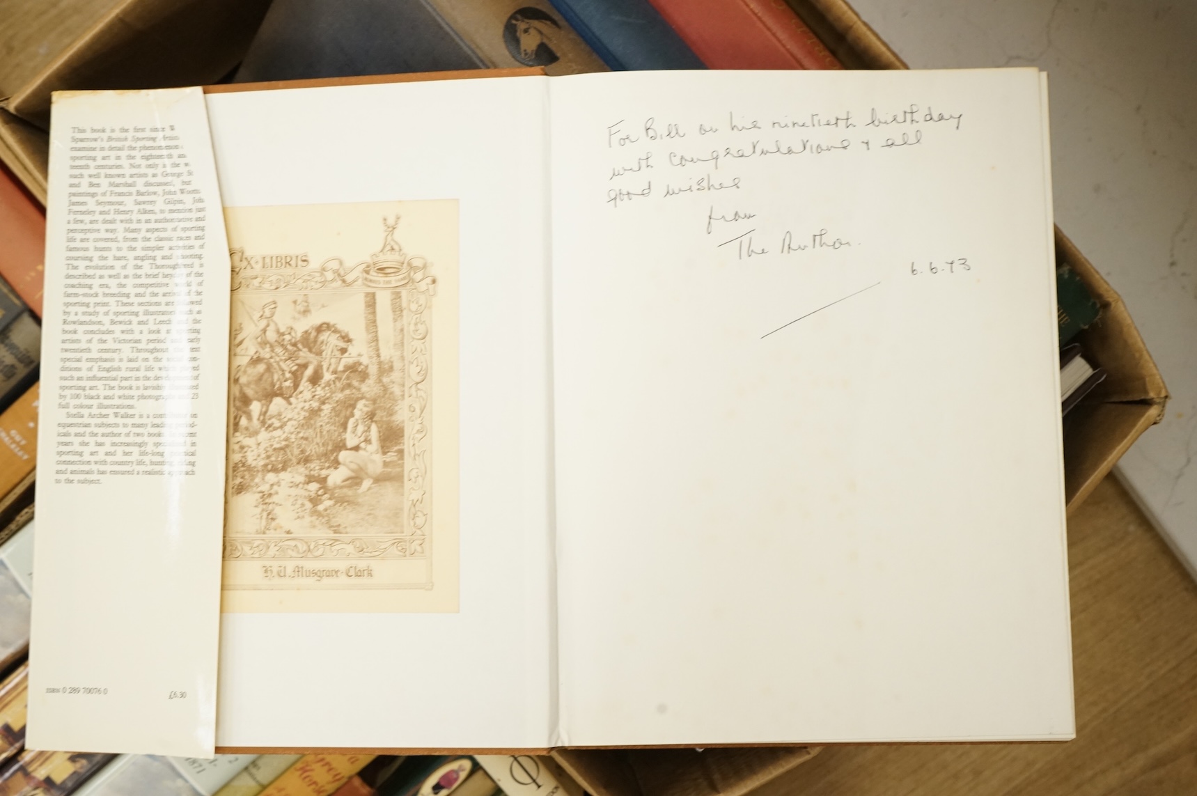 Stebbing, E.P. - The Forests of West Africa and the Sahara. photo. and other illus.; publisher's cloth, 1937; Sargent, Wyn - People of the Valley. plates and other illus.; publisher's cloth. 1976; Metraux, Alfred - Voodo